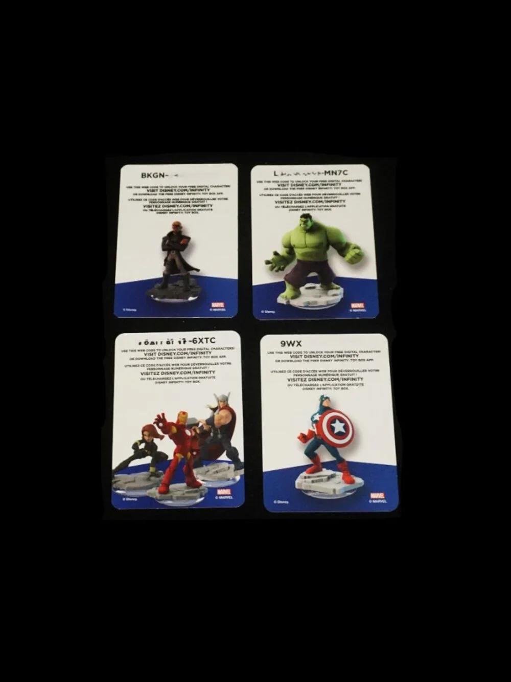 Disney Infinity Marvel Superhero Bundle 2.0 Video Game Figures